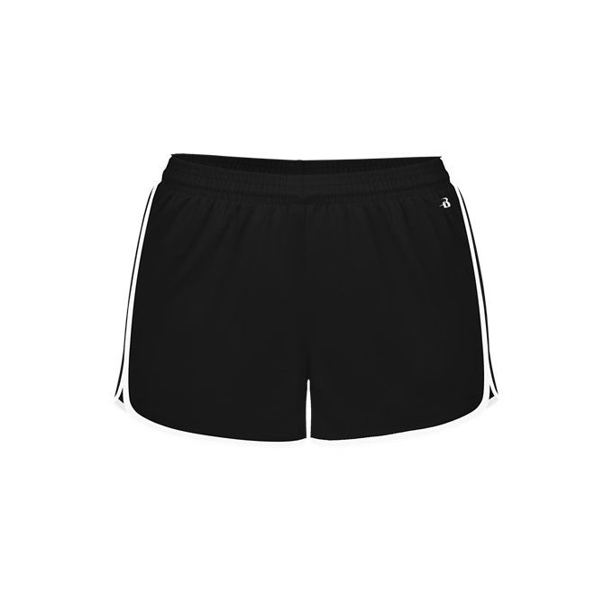 black sport shorts womens