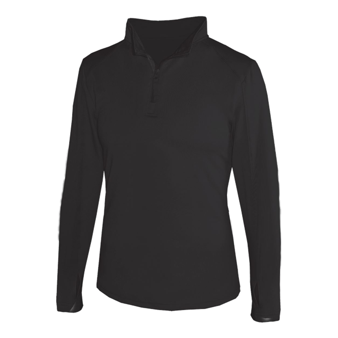 quarter zip athletic pullover women's