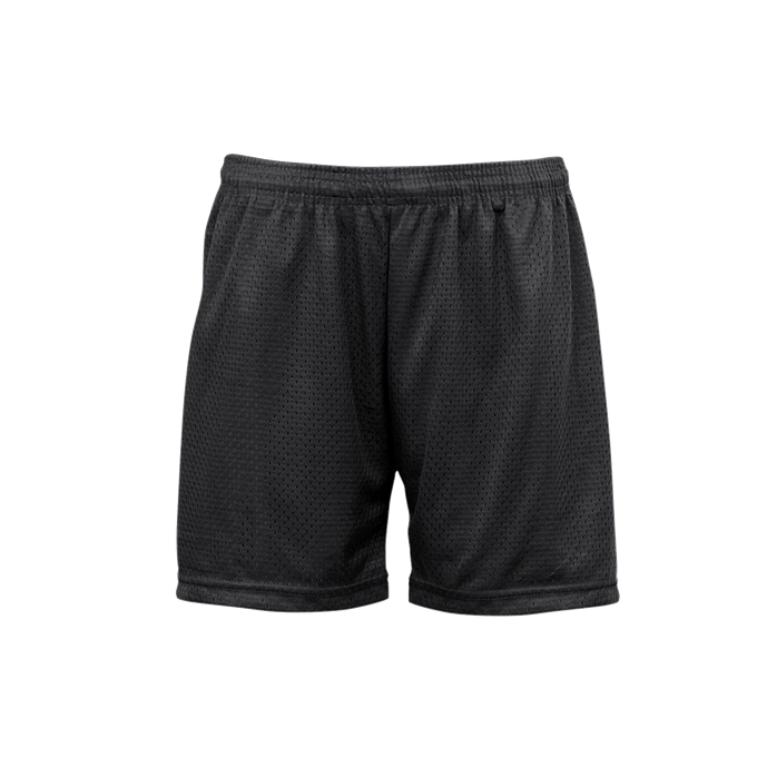 womens long mesh shorts