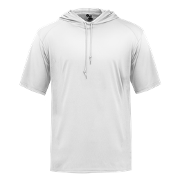 WVE20-WVE20 Badger Hooded Short Sleeve Shooting Shirt