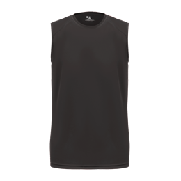 Plain sleeveless T-shirt, Contemporaine