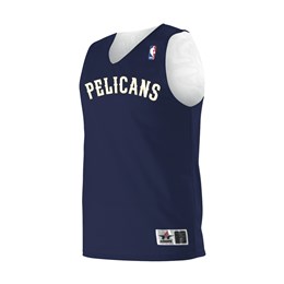 Alleson A105LY Youth NBA Logo Reversible Jersey - Denver Nuggets